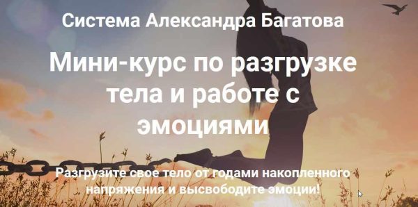 Мини-курс по разгрузке тела и работе с эмоциями (Александр Багатов)